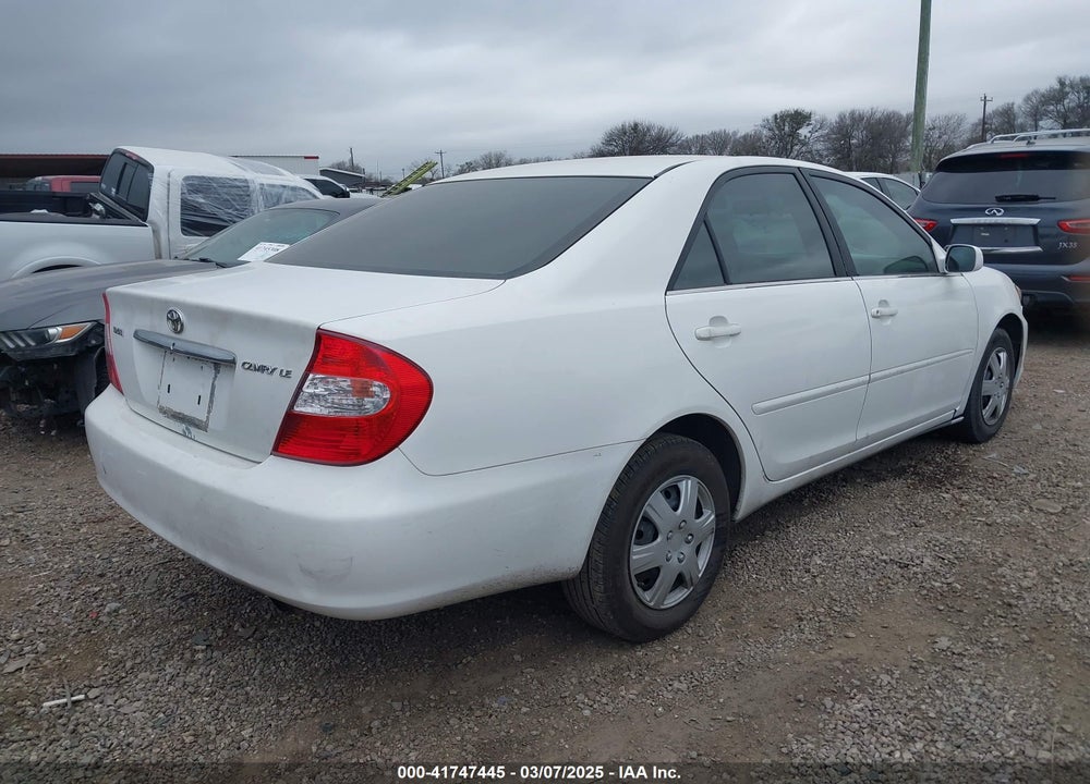 2003 TOYOTA CAMRY VIN: 4T1BE32K43U212449