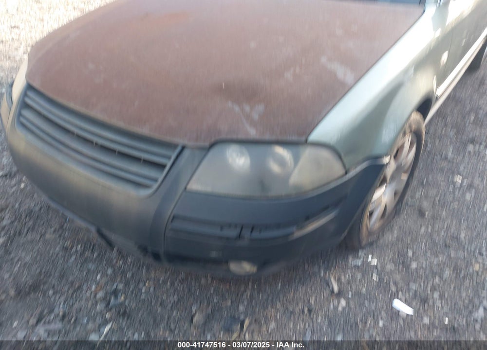 2003 VOLKSWAGEN PASSAT GLX VIN: WVWYH63B23E026361