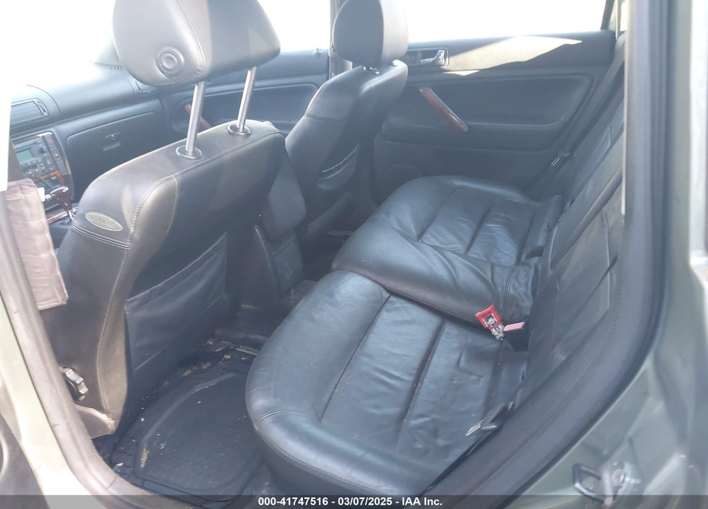 2003 VOLKSWAGEN PASSAT GLX VIN: WVWYH63B23E026361