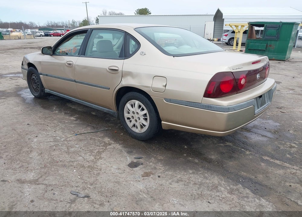 2004 CHEVROLET IMPALA VIN: 2G1WF52E949131611