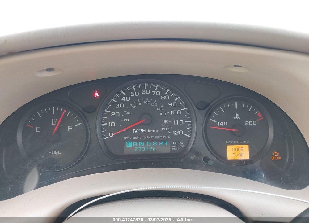 2004 CHEVROLET IMPALA VIN: 2G1WF52E949131611