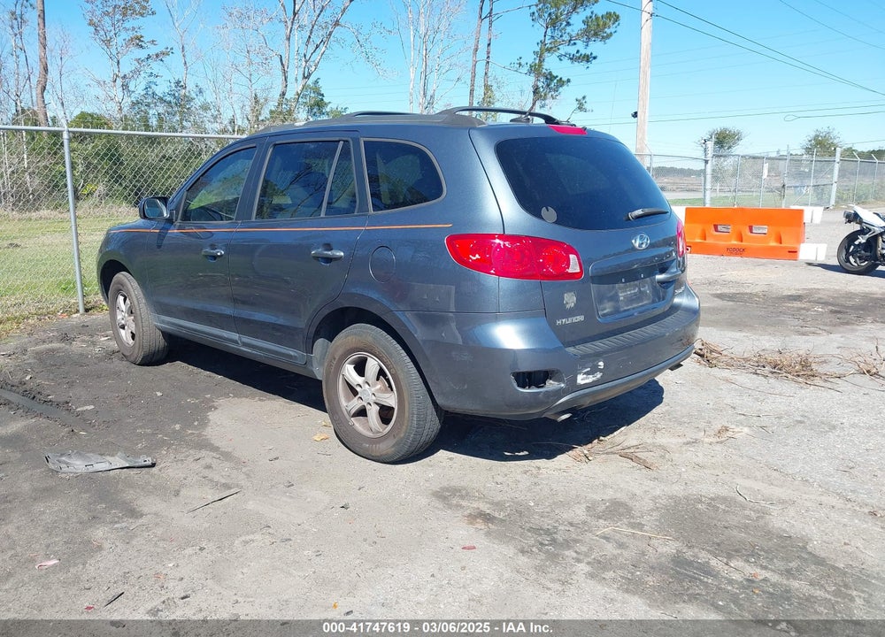 2008 HYUNDAI SANTA FE GLS VIN: 5NMSG13D18H194512