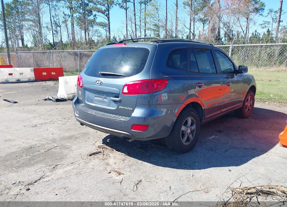 2008 HYUNDAI SANTA FE GLS VIN: 5NMSG13D18H194512