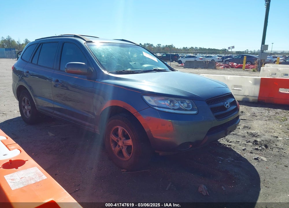 2008 HYUNDAI SANTA FE GLS VIN: 5NMSG13D18H194512