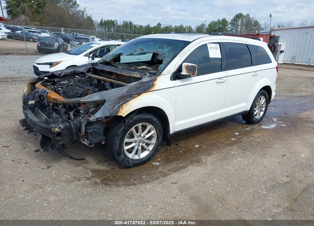 2014 DODGE JOURNEY VIN: 3C4PDCBB7ET214304