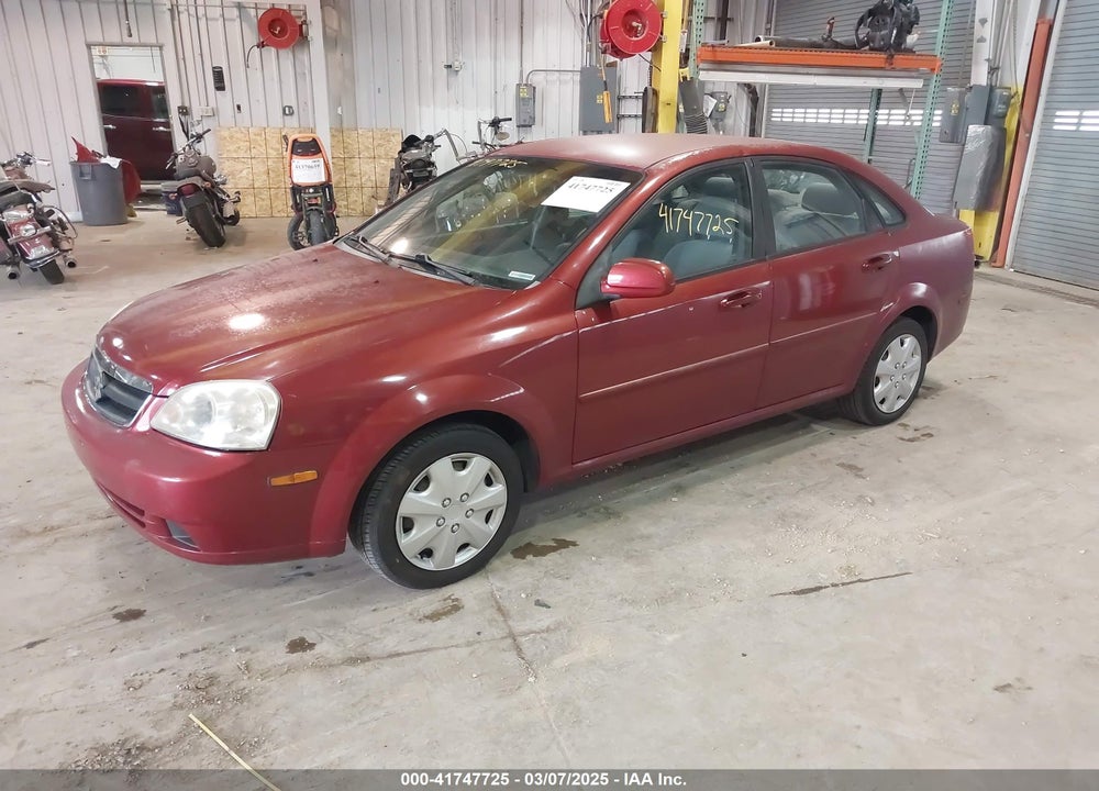 2007 SUZUKI FORENZA VIN: KL5JD56Z47K599789
