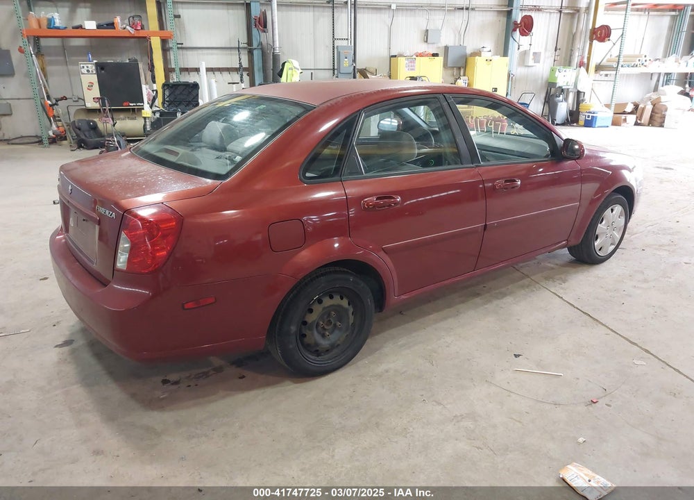 2007 SUZUKI FORENZA VIN: KL5JD56Z47K599789