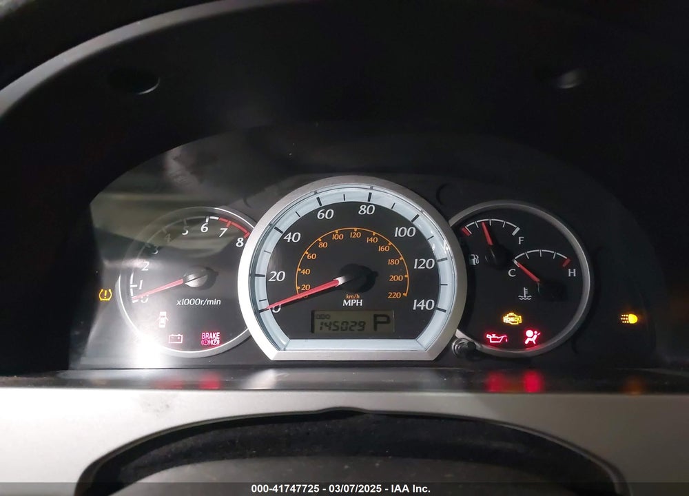 2007 SUZUKI FORENZA VIN: KL5JD56Z47K599789