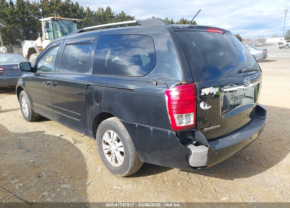 2012 KIA SEDONA VIN: KNDMG4C73C6424514