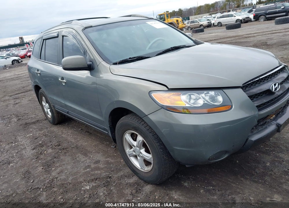 2007 HYUNDAI SANTA FE GLS VIN: KM8SG73D67U140452