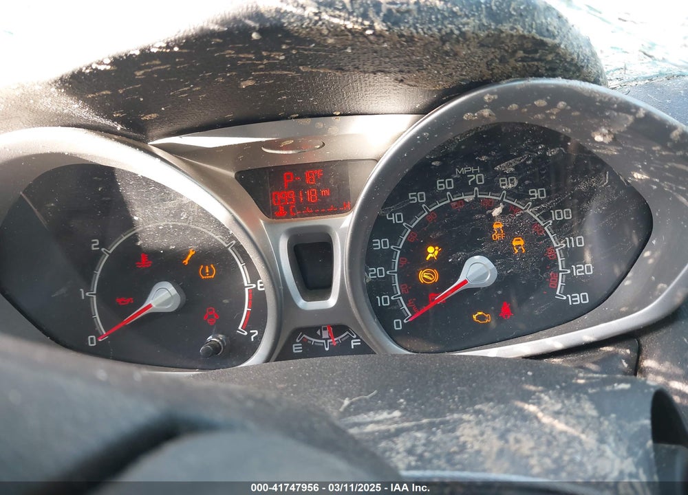 2013 FORD FIESTA SE VIN: 3FADP4EJ5DM213170