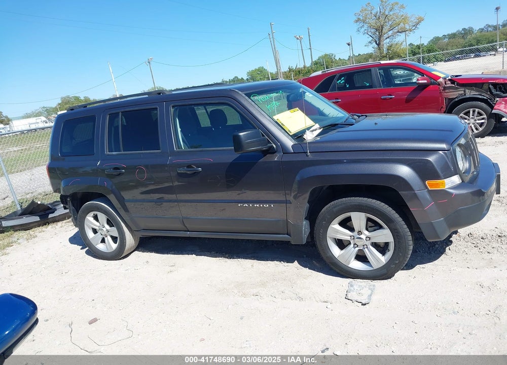 2017 JEEP PATRIOT LATITUDE FWD VIN: 1C4NJPFA7HD116389