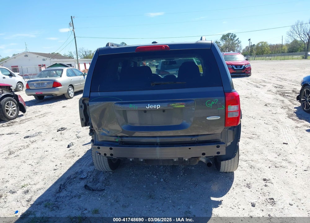 2017 JEEP PATRIOT LATITUDE FWD VIN: 1C4NJPFA7HD116389