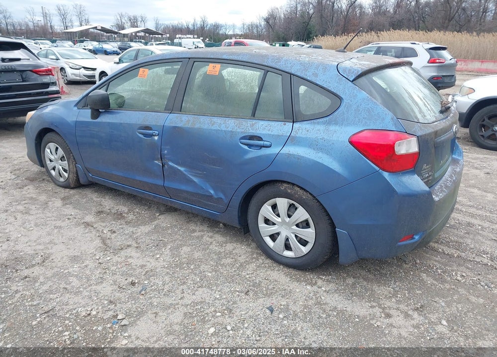 2014 SUBARU IMPREZA VIN: JF1GPAA61E9244395