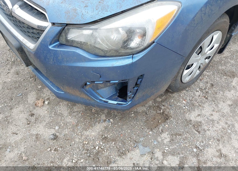2014 SUBARU IMPREZA VIN: JF1GPAA61E9244395