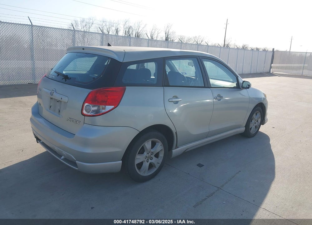 2003 TOYOTA MATRIX VIN: 2T1KR32E83C054004
