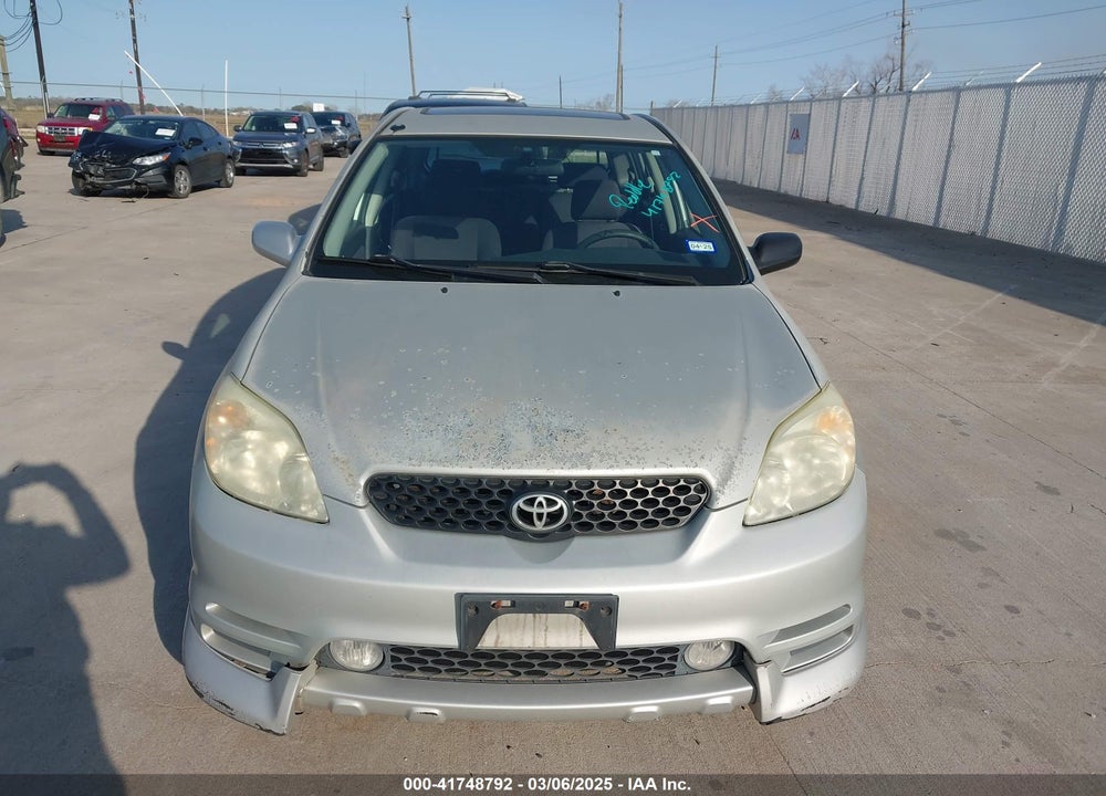 2003 TOYOTA MATRIX VIN: 2T1KR32E83C054004