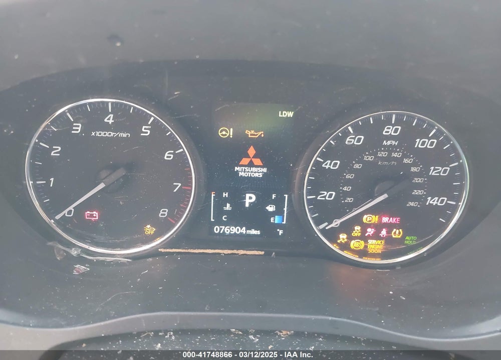 2020 MITSUBISHI OUTLANDER VIN: JA4AD3A3XLZ040079