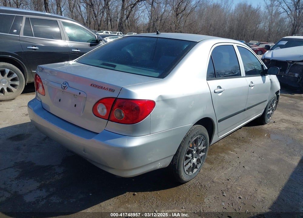 2007 TOYOTA COROLLA VIN: JTDBR32E170107268