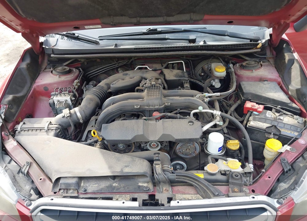 2013 SUBARU IMPREZA VIN: JF1GJAB65DH005923