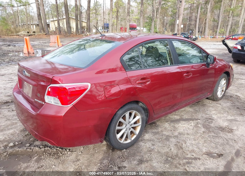 2013 SUBARU IMPREZA VIN: JF1GJAB65DH005923