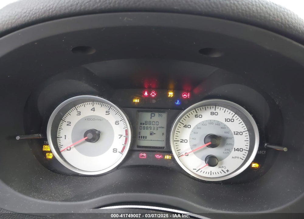 2013 SUBARU IMPREZA VIN: JF1GJAB65DH005923
