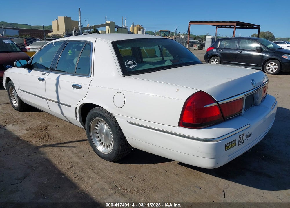 1999 MERCURY GRAND MARQUIS VIN: 2MEFM75W5XX633558