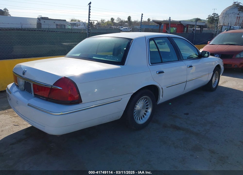 1999 MERCURY GRAND MARQUIS VIN: 2MEFM75W5XX633558