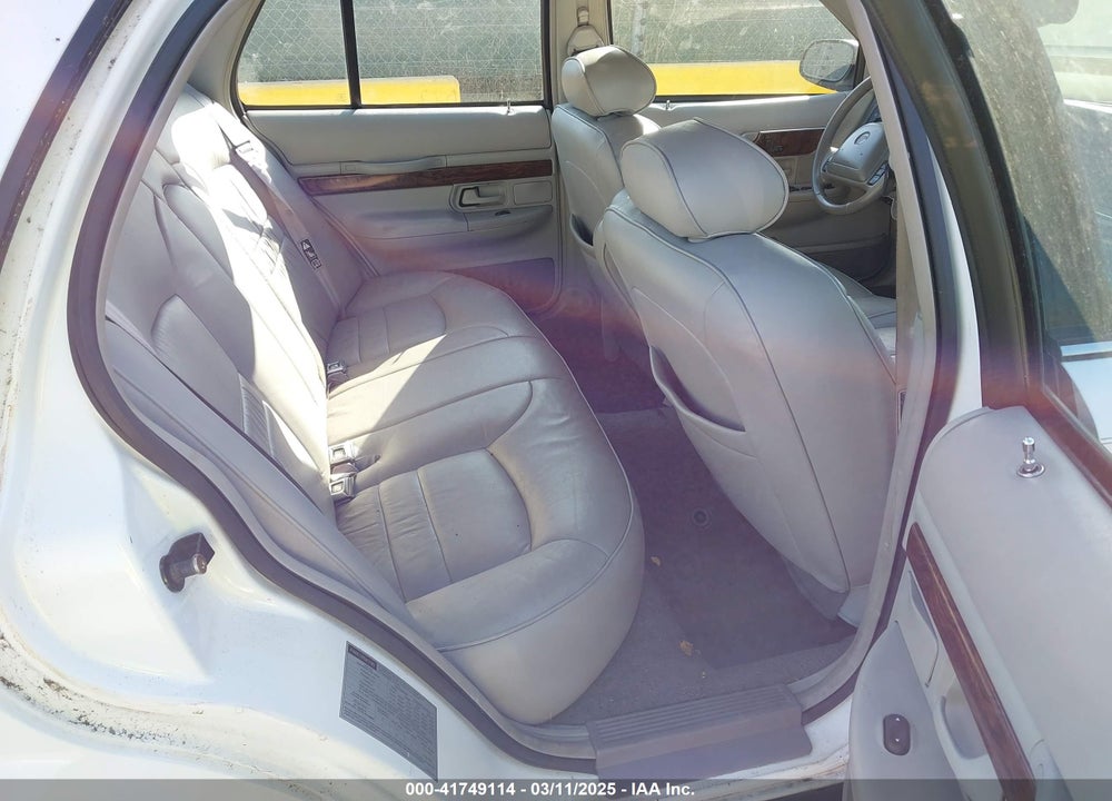 1999 MERCURY GRAND MARQUIS VIN: 2MEFM75W5XX633558