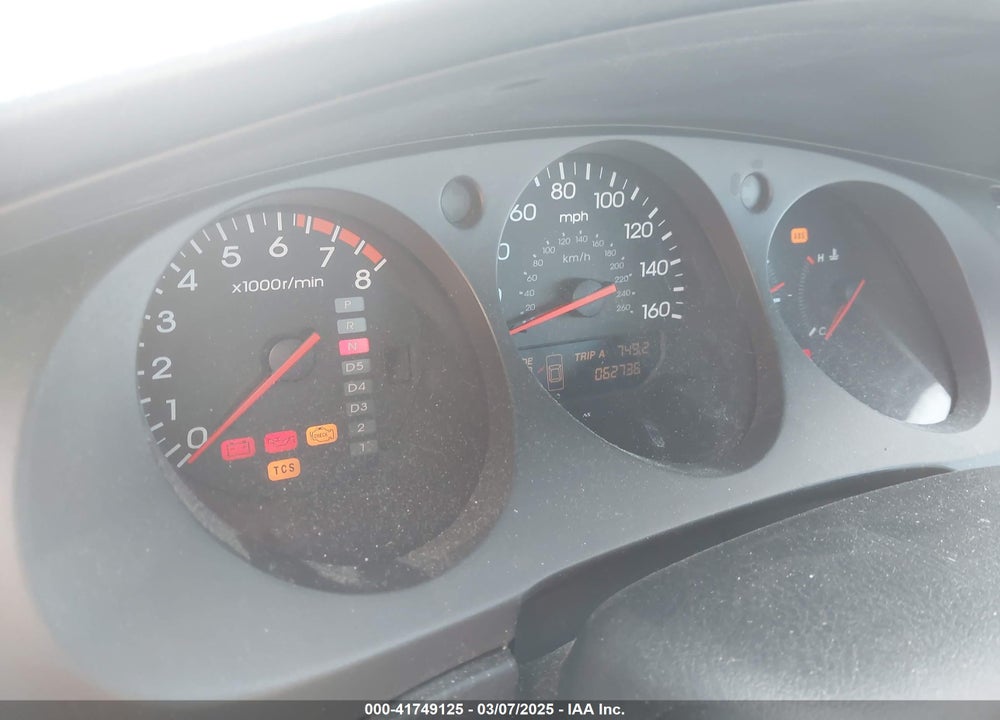 2002 ACURA TL 3.2 VIN: 19UUA56672A032126