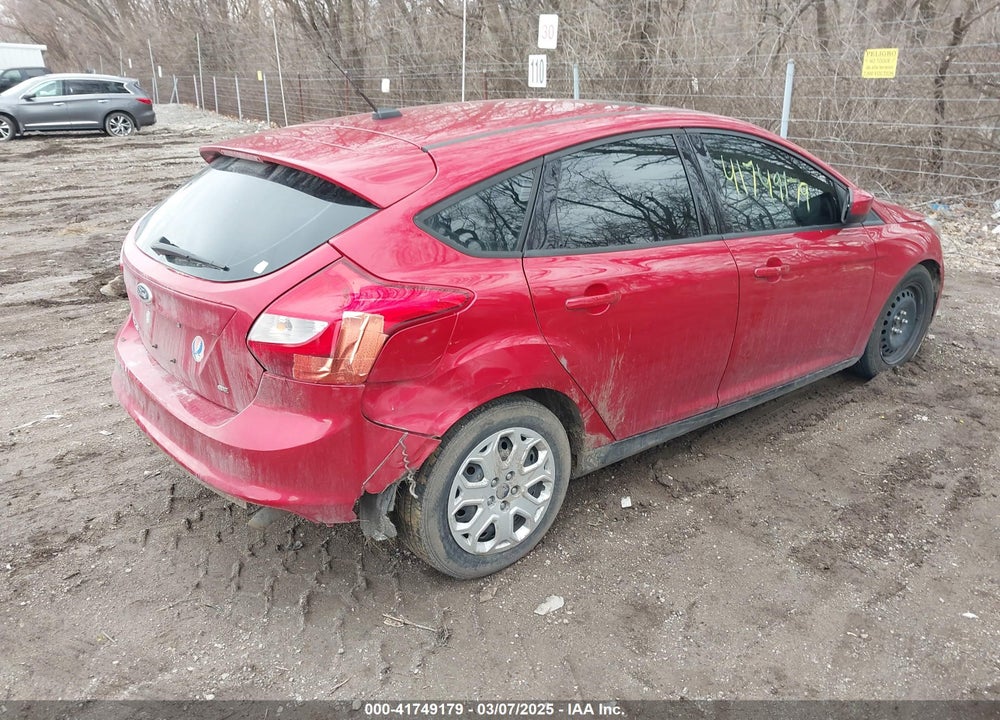 2012 FORD FOCUS SE VIN: 1FAHP3K22CL304163