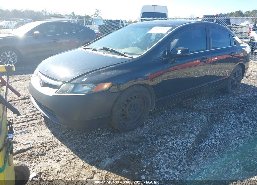 2006 HONDA CIVIC LX VIN: 1HGFA16556L075091