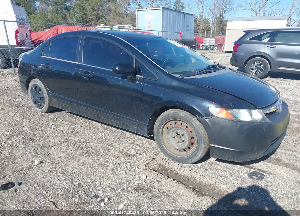 2006 HONDA CIVIC LX VIN: 1HGFA16556L075091