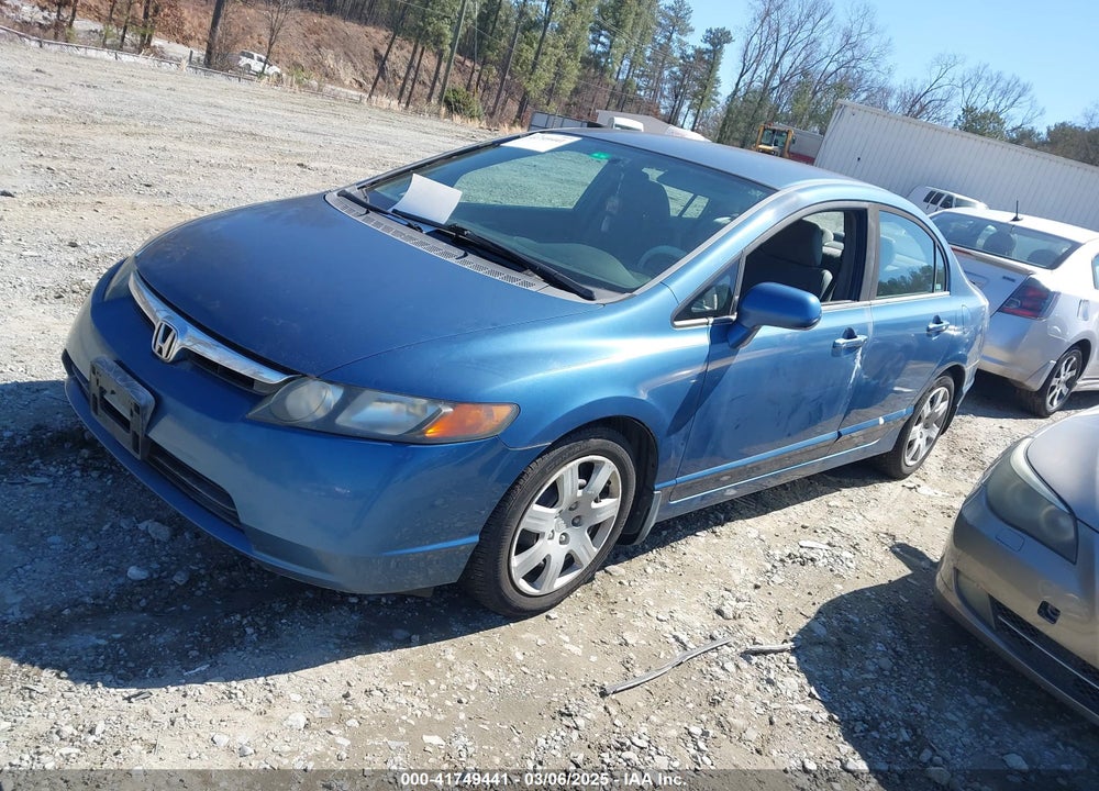 2008 HONDA CIVIC VIN: 1HGFA16528L016647