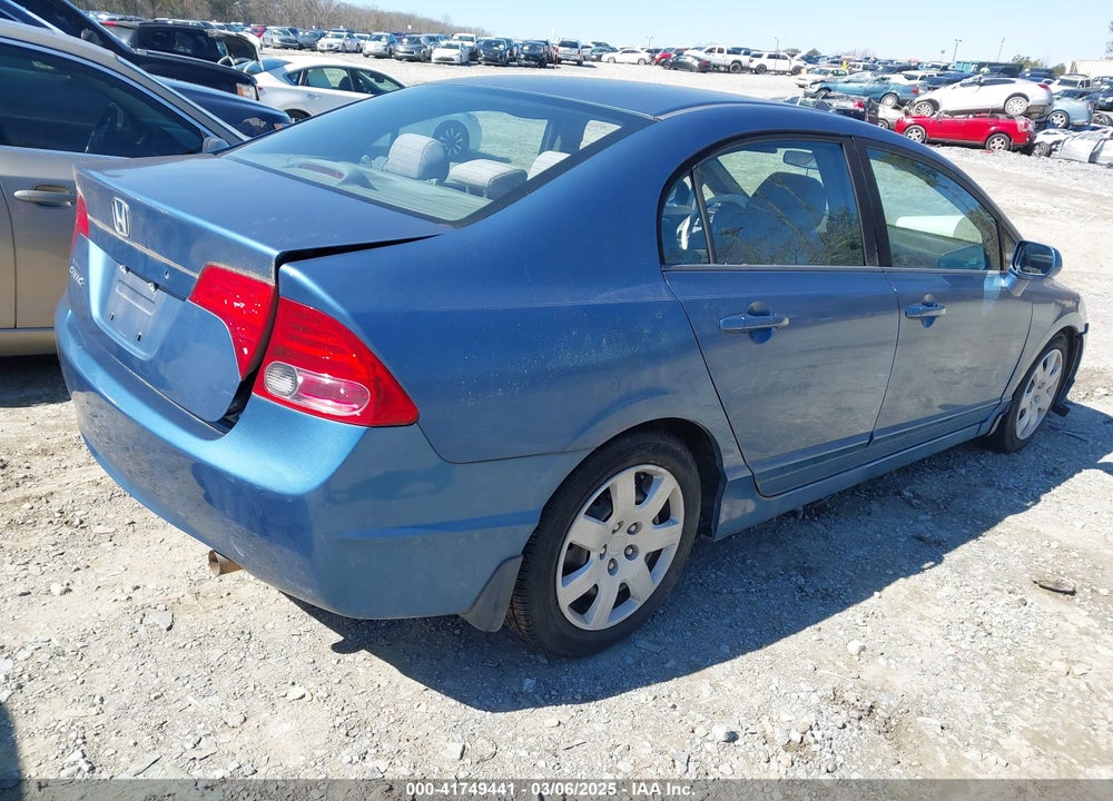 2008 HONDA CIVIC VIN: 1HGFA16528L016647