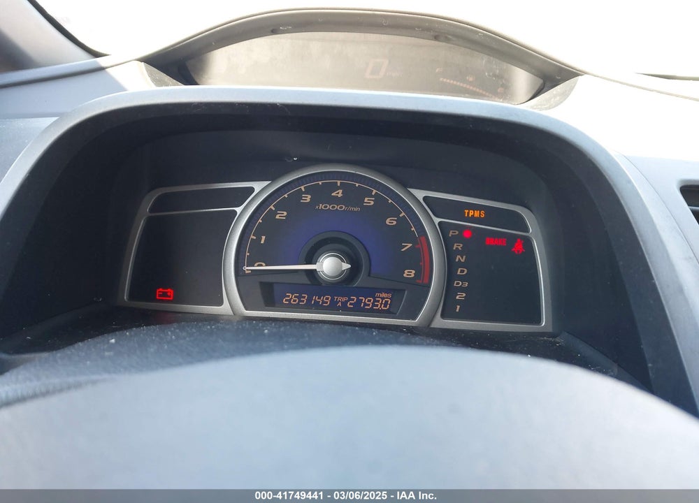 2008 HONDA CIVIC VIN: 1HGFA16528L016647