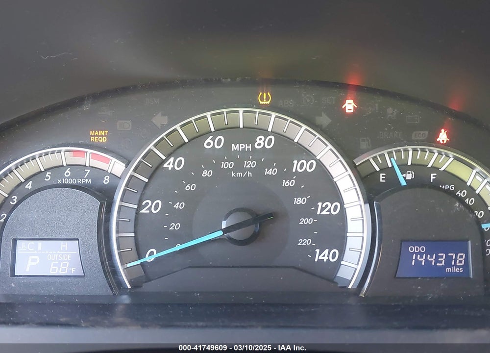 2013 TOYOTA CAMRY SE VIN: 4T1BF1FK4DU288007