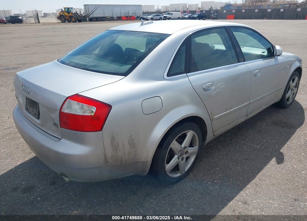 2005 AUDI A4 VIN: WAULT68E45A075242