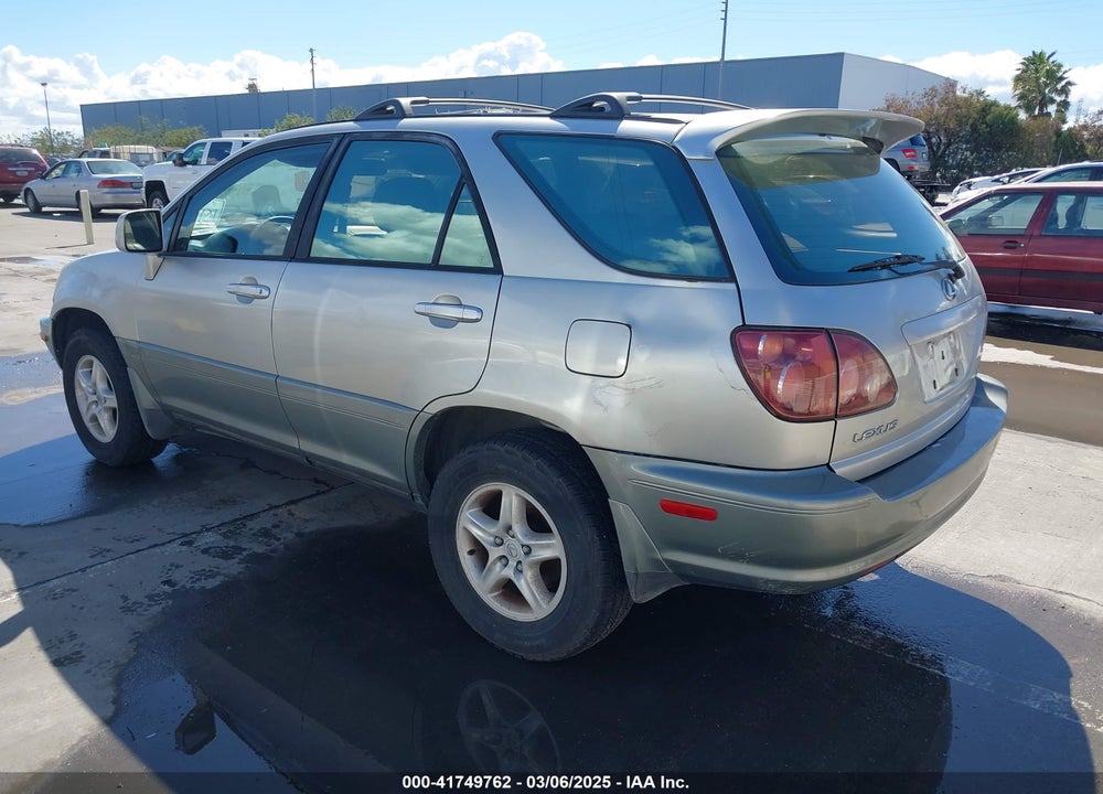 2000 LEXUS RX 300 VIN: JT6HF10U9Y0113765