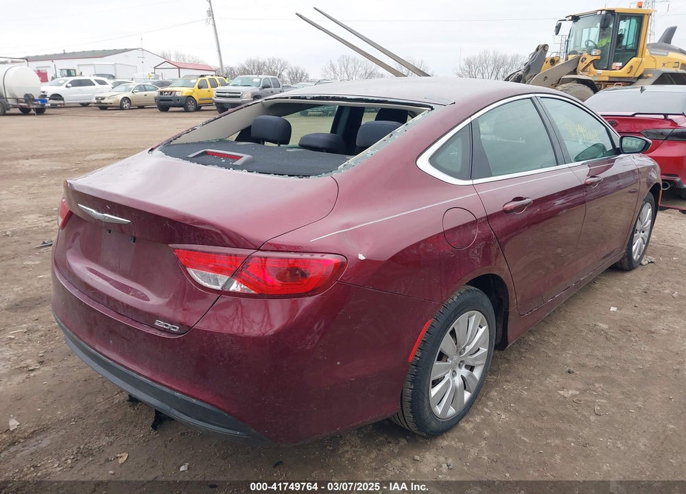 2016 CHRYSLER 200 VIN: 1C3CCCFB7GN177001