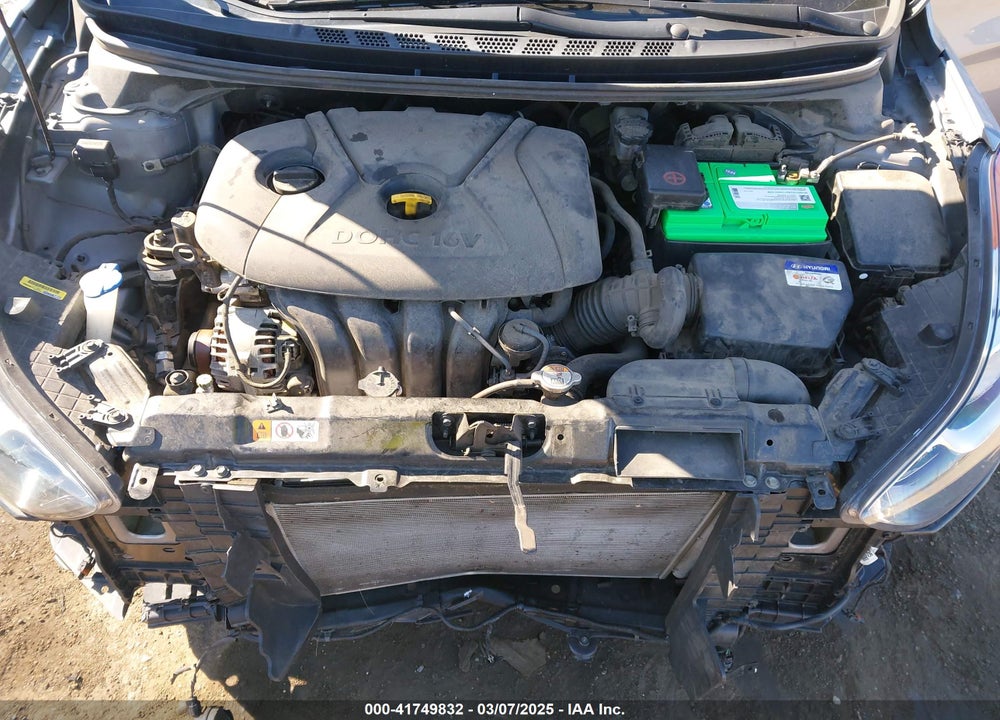 2013 HYUNDAI ELANTRA GLS VIN: KMHDH4AE8DU761235
