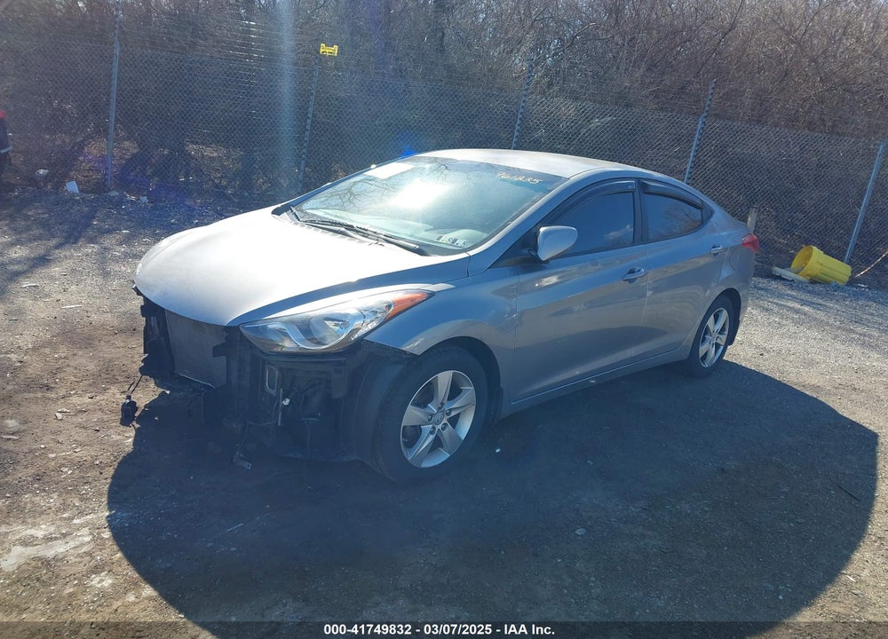2013 HYUNDAI ELANTRA GLS VIN: KMHDH4AE8DU761235