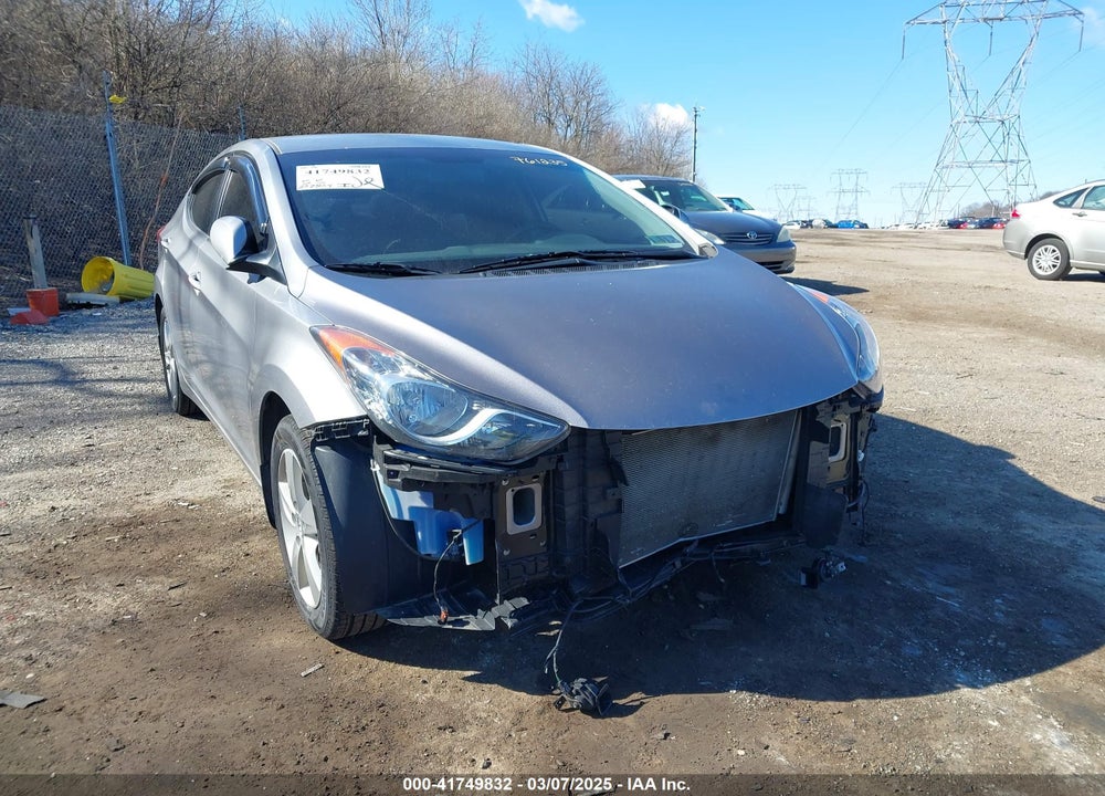2013 HYUNDAI ELANTRA GLS VIN: KMHDH4AE8DU761235