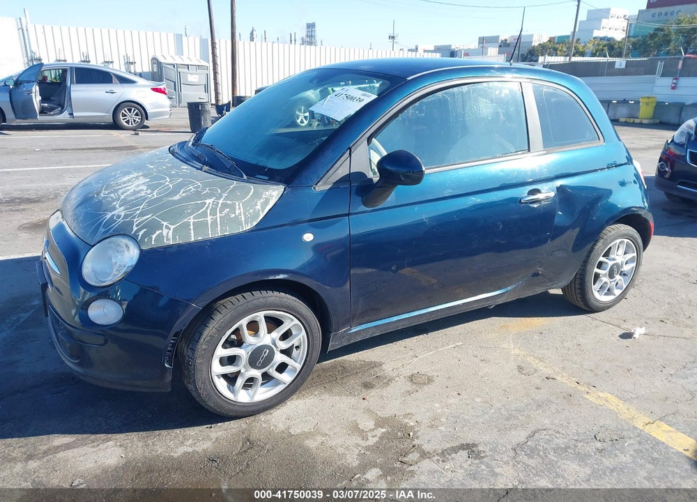 2013 FIAT 500 VIN: 3C3CFFAR9DT684474