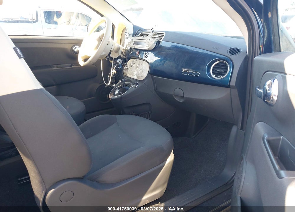 2013 FIAT 500 VIN: 3C3CFFAR9DT684474