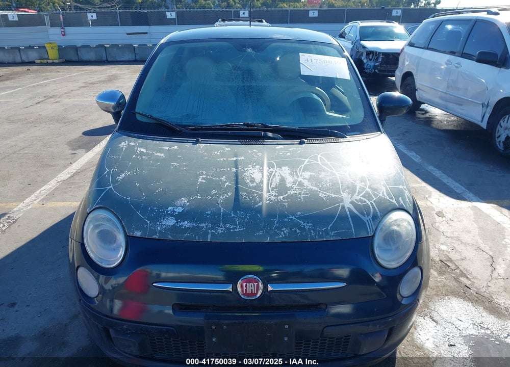 2013 FIAT 500 VIN: 3C3CFFAR9DT684474