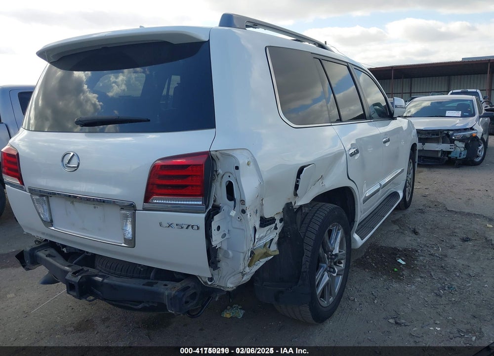 2013 LEXUS LX 570 VIN: JTJHY7AX9D4122111