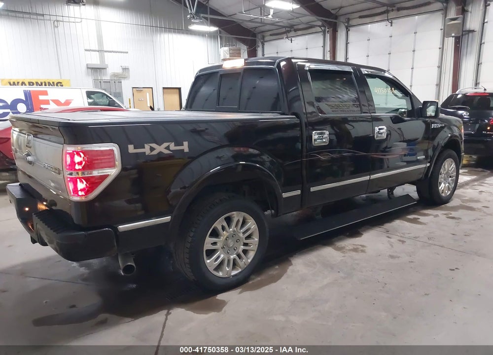 2013 FORD F-150 PLATINUM VIN: 1FTFW1ET4DFA96171