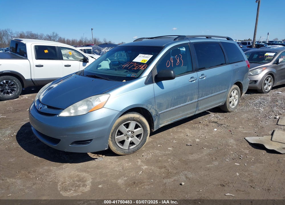 2008 TOYOTA SIENNA VIN: 5TDZK23C18S222235