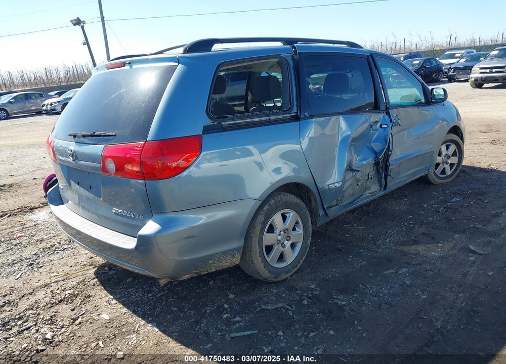 2008 TOYOTA SIENNA VIN: 5TDZK23C18S222235